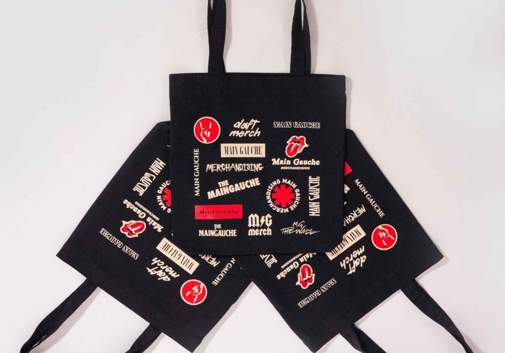 tote bag merchandising