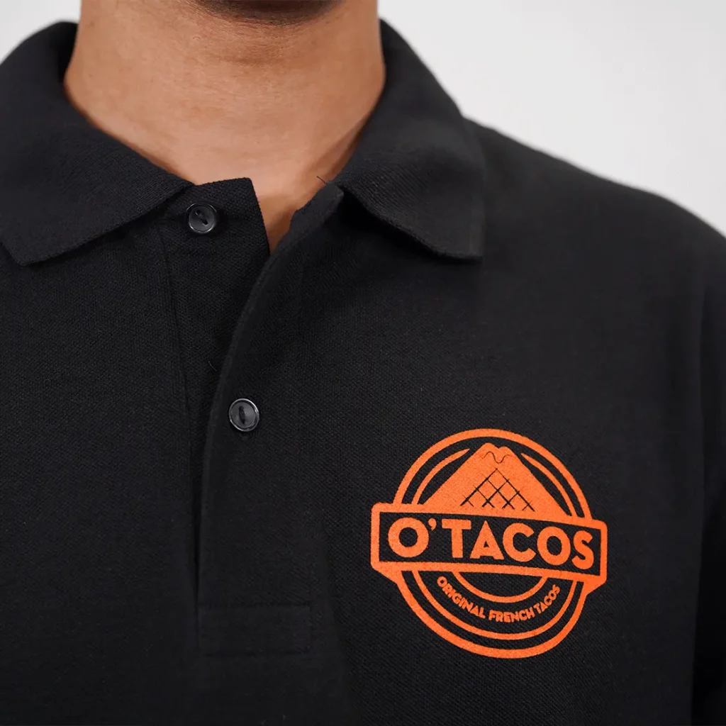 Polo personnalisé pour le restaurant O'Tacos