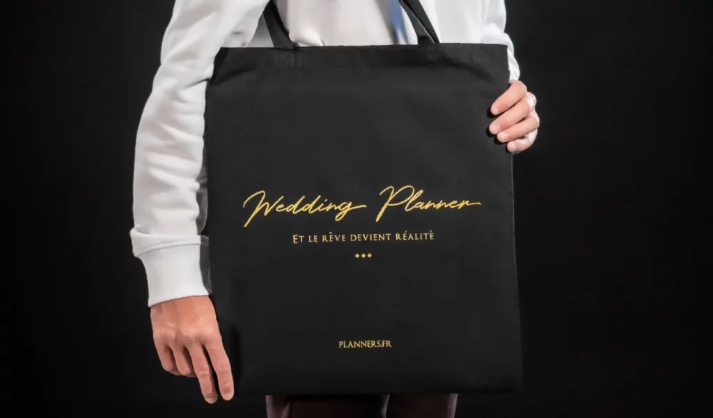 tote bag personnalisé wedding planner